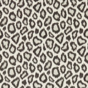 brown spotted wallpaper from clarke & clarke