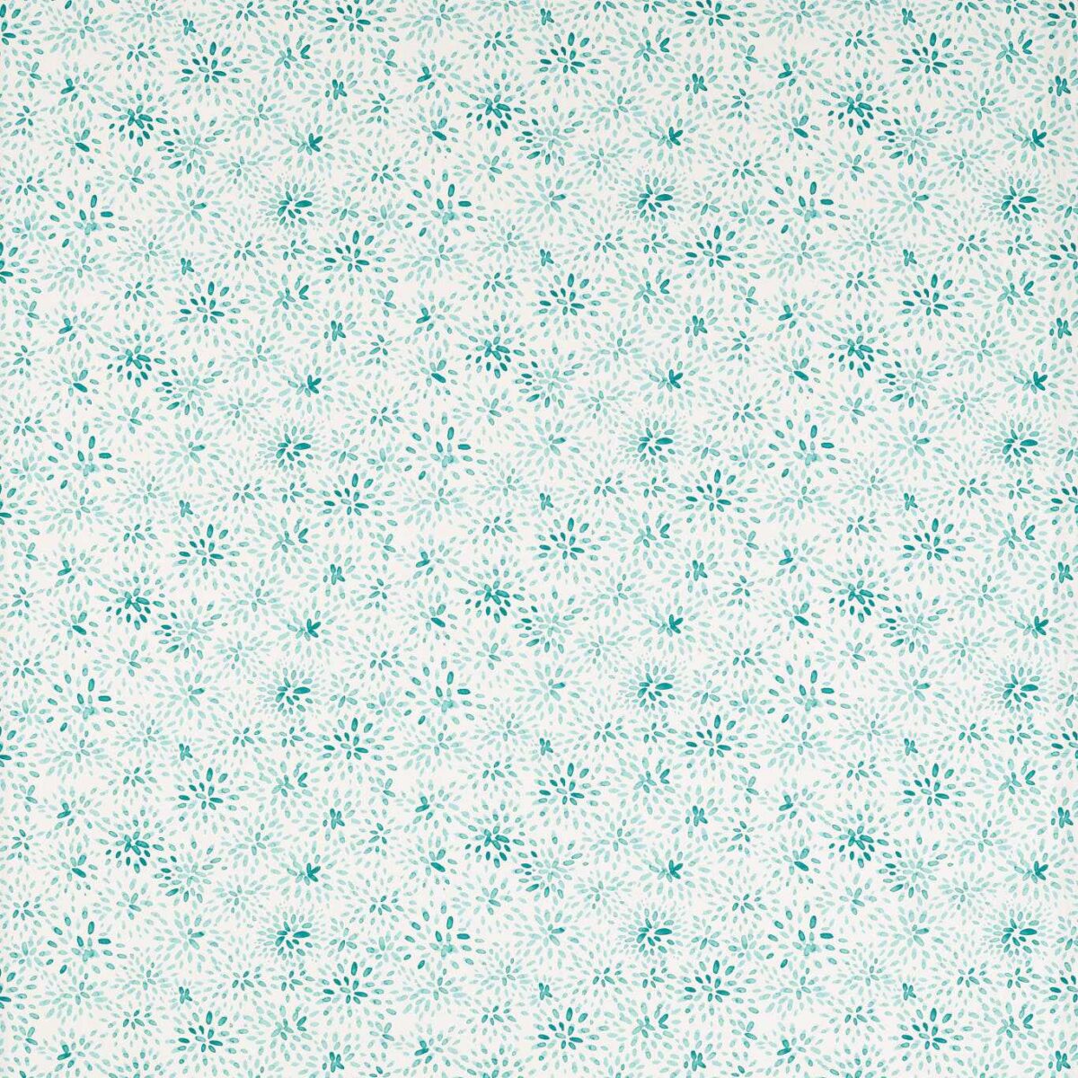 Cara Fabric - Mineral by blue botanical cotton fabric from Studio G
