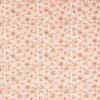 orange botanical cotton fabric from Studio G