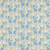 blue botanical cotton fabric from Studio G