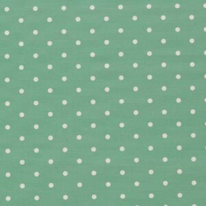green spotted cotton fabric from Studio G