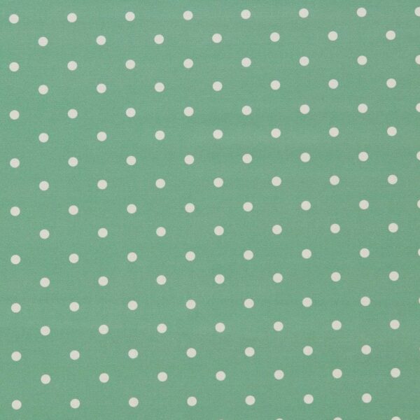 green spotted cotton fabric from Studio G