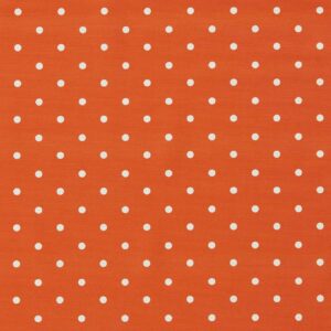 orange spotted cotton fabric from Studio G