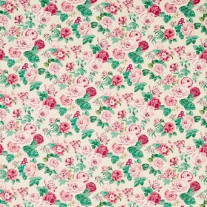 green botanical cotton fabric from Studio G