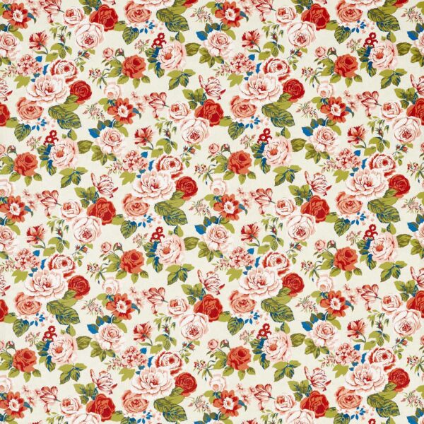green botanical cotton fabric from Studio G