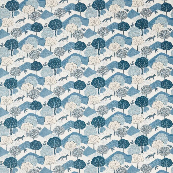 Kielder Fabric - Midnight swatch