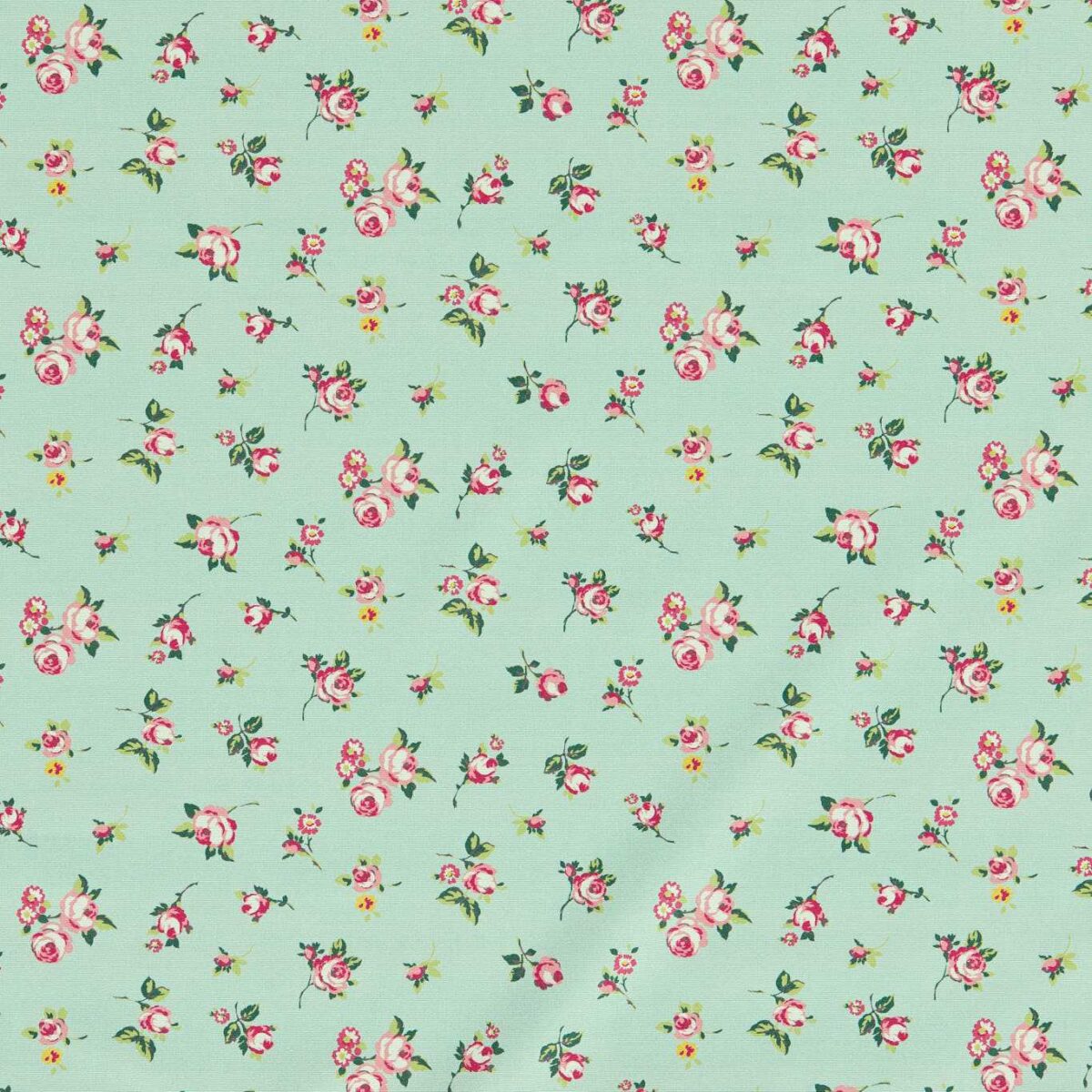 green botanical cotton fabric from Studio G