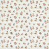 orange botanical cotton fabric from Studio G