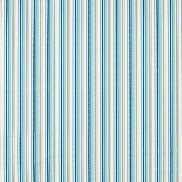 Tutti Fruity Fabric - Denim by blue striped cotton fabric from Studio G