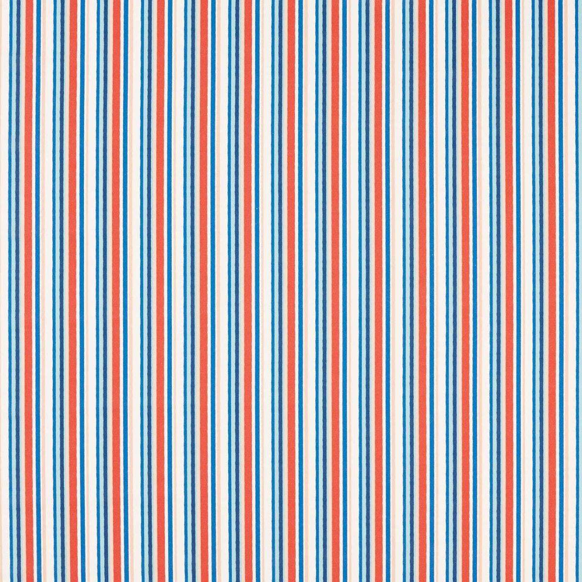 blue striped cotton fabric from Studio G