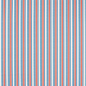 blue striped cotton fabric from Studio G