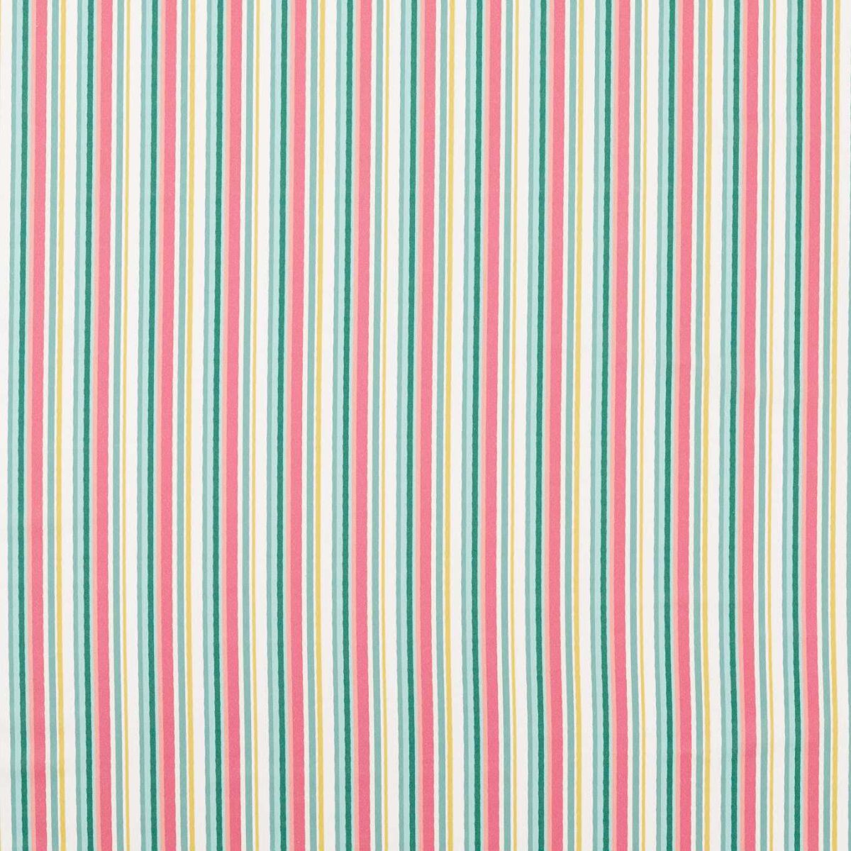 Tutti Fruity Fabric - Summer by blue striped cotton fabric from Studio G