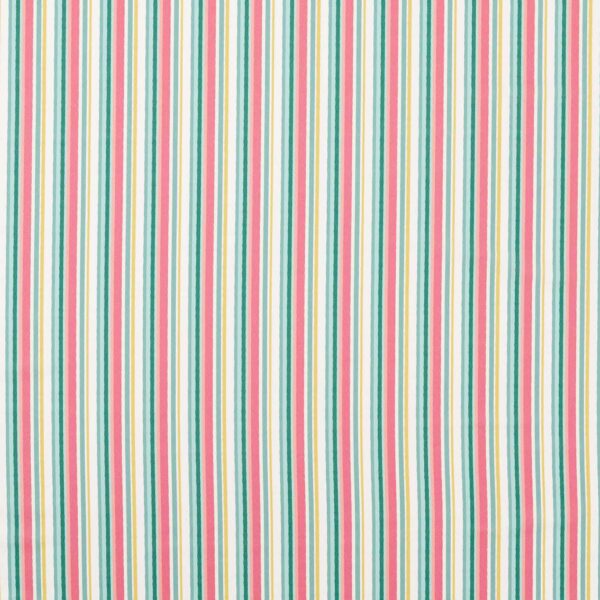 blue striped cotton fabric from Studio G