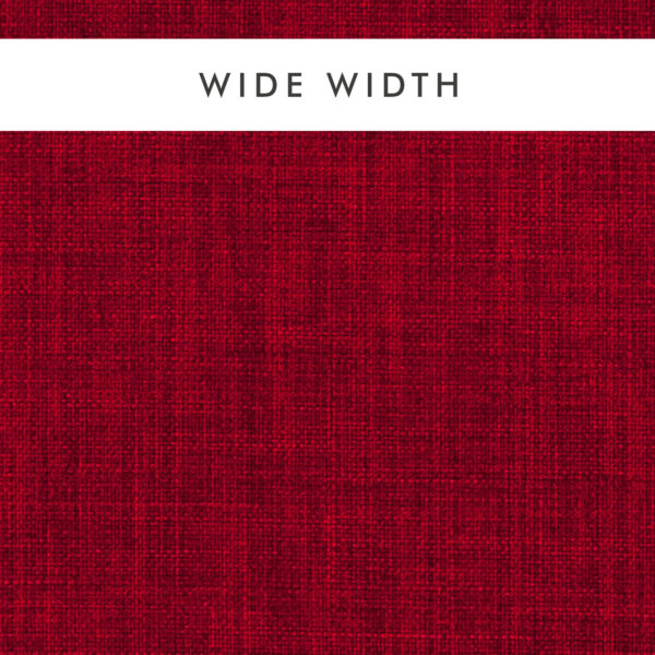 red plain woven fabric from Clarke & Clarke