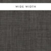 black-grey plain woven fabric from Clarke & Clarke
