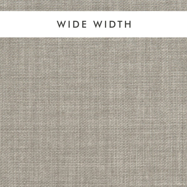 Linoso Wide Width Fabric - Mushroom by neutral plain woven fabric from Clarke & Clarke