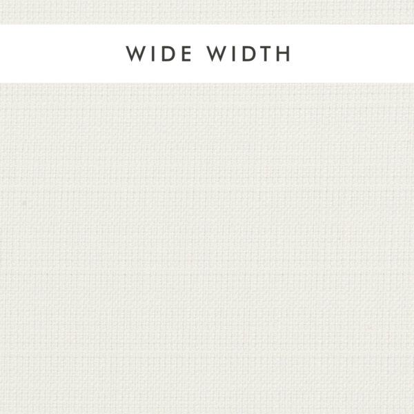 white plain woven fabric from Clarke & Clarke