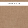 brown plain woven fabric from Clarke & Clarke