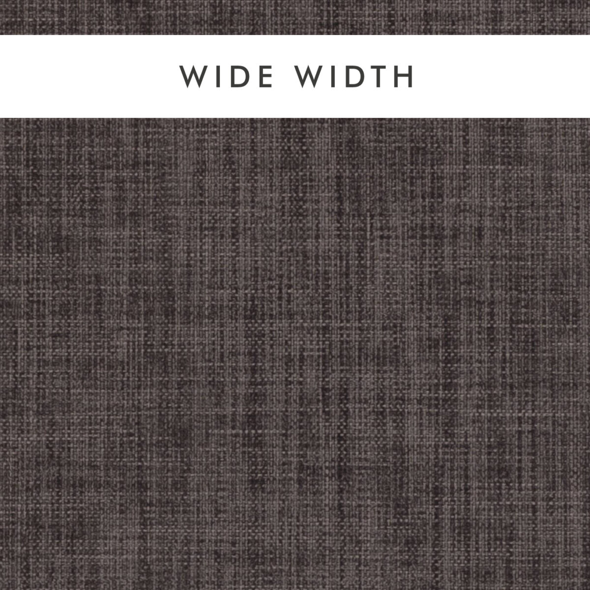 Linoso Wide Width Fabric - Steel by brown plain woven fabric from Clarke & Clarke
