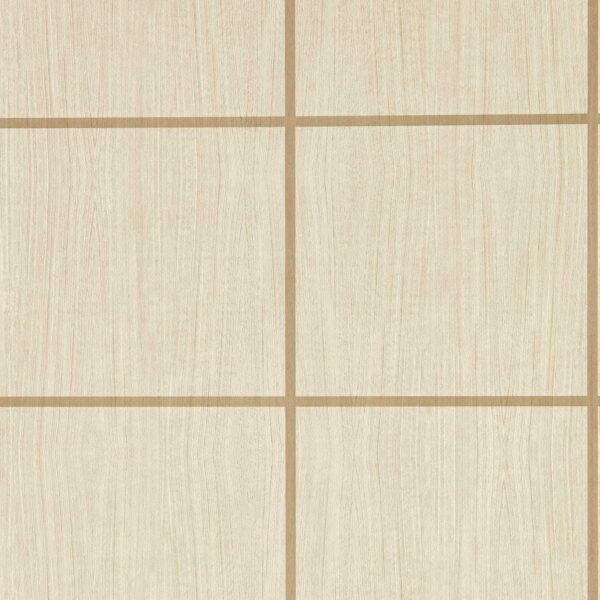 Wood Blocks Wallpaper - Ash / Taupe Gloss by Wood Blocks Wallpaper - Ash / Taupe Gloss from