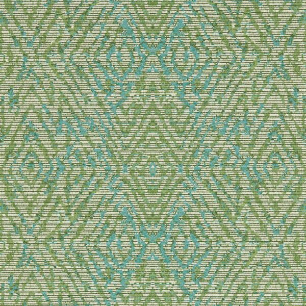 Hansha Wallpaper - Kelly / Lagoon by Hansha Wallpaper - Kelly / Lagoon from