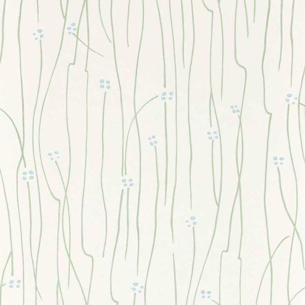 Eizou Wallpaper - Avocado / Sky / Chalk by Eizou Wallpaper - Avocado / Sky / Chalk from