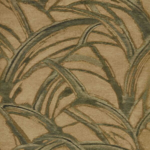 Kimono Wallpaper - Clay / Graphite from