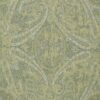 green traditional cotton fabric from Zoffany