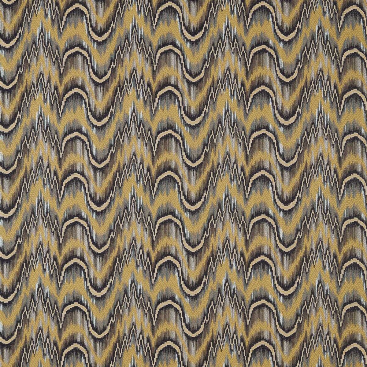 Kempshott Fabric - Antique Gold by brown contemporary woven fabric from Zoffany