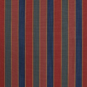 blue striped cotton fabric from Zoffany