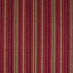 red striped embroideried fabric from Zoffany