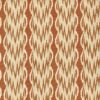 orange striped embroideried fabric from Zoffany