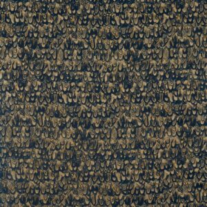 blue animal jacquard fabric from Zoffany