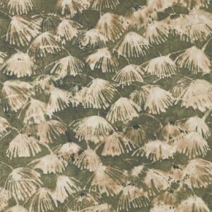 green contemporary woven fabric from Zoffany