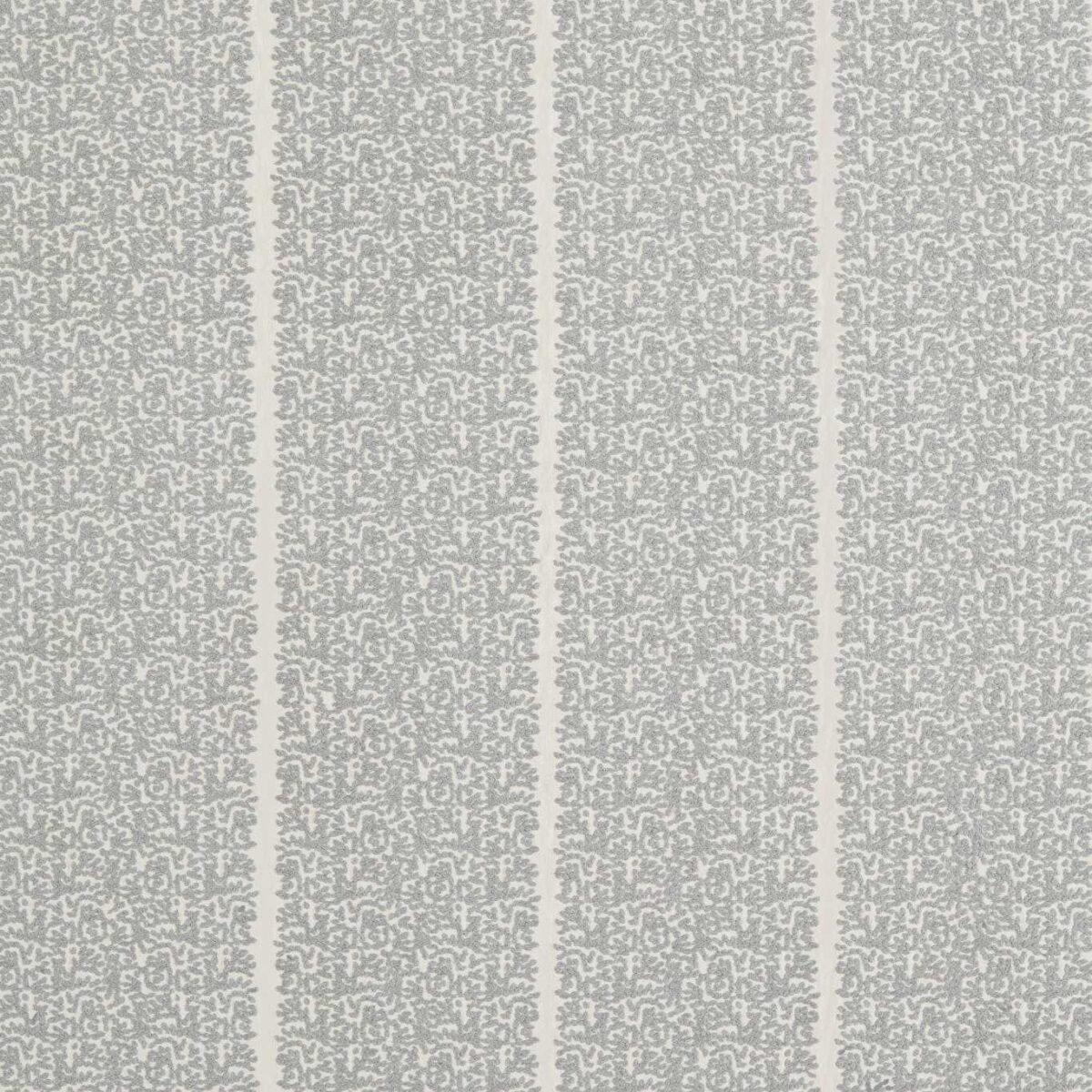 Odell Fabric - Faded Amethyst by black-grey striped embroideried fabric from Zoffany
