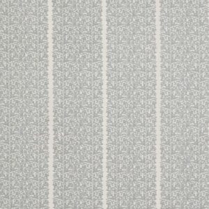 black-grey striped embroideried fabric from Zoffany