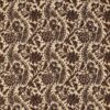 black-grey botanical woven fabric from Zoffany