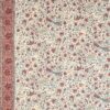 red misc linen fabric from Zoffany