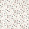 blue botanical cotton fabric from Zoffany
