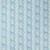 blue striped cotton fabric from Zoffany