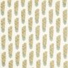 green botanical linen fabric from Zoffany