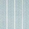blue striped embroideried fabric from Zoffany