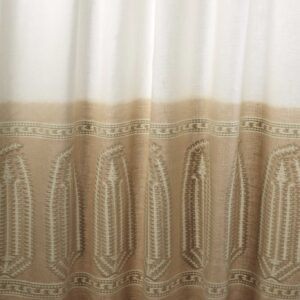 neutral misc embroideried fabric from Zoffany