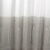 black-grey misc embroideried fabric from Zoffany
