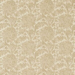 neutral botanical woven fabric from Zoffany