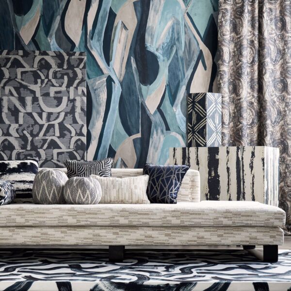 Asra Fabric - Noir from