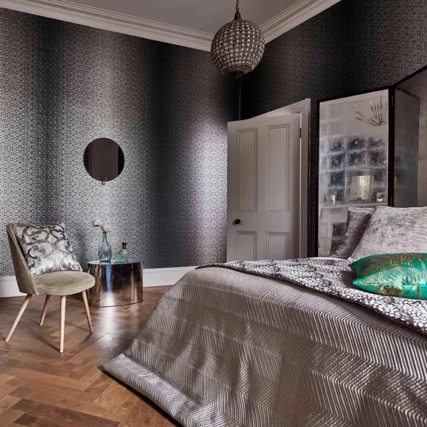Eminence Wide Width Wallpaper - Rose Gold / Oyster by Eminence Wide Width Wallpaper - Rose Gold / Oyster from
