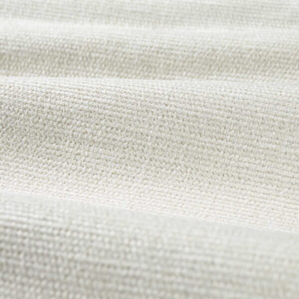 white plain velvet-chenille fabric from Zoffany