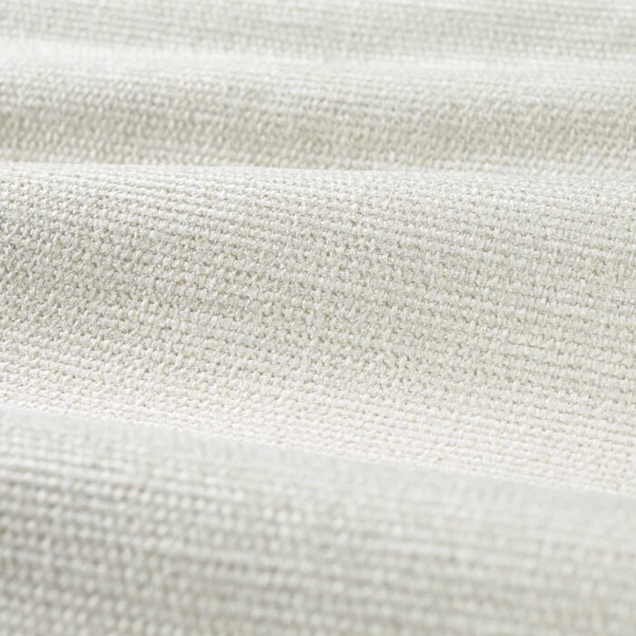 Zoffany Chenille Fabric - Perfect White swatch