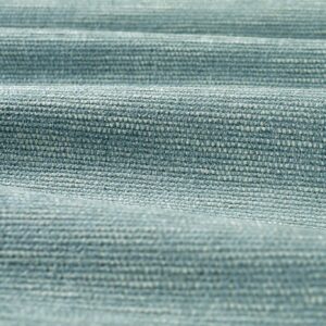 blue plain velvet-chenille fabric from Zoffany